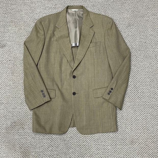 Enrico coveri 모직 블레이저v0038