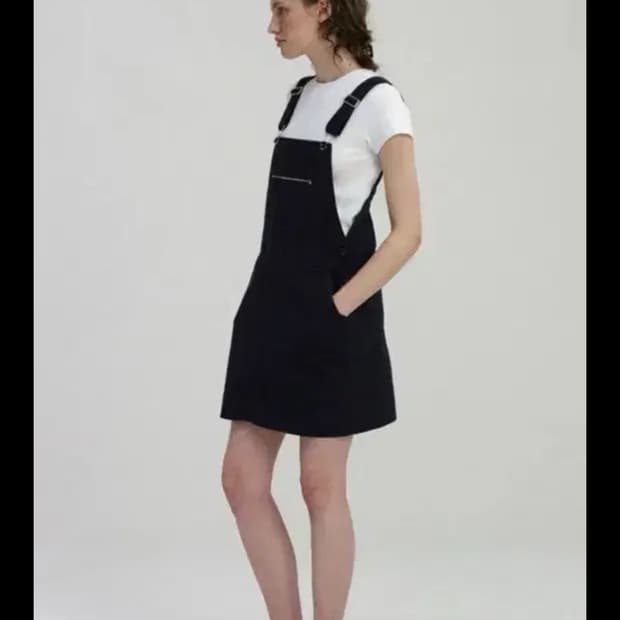 Nothing written 낫띵리튼 오버롤 원피스