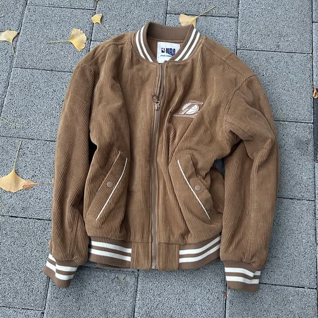 *rare* VTG NBA 코듀로이 배이지 올드스쿨 자켓