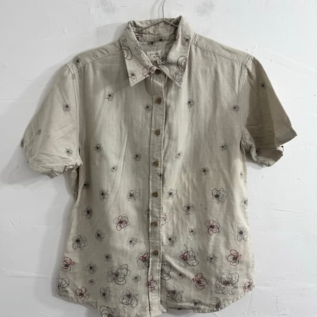 mori flower shirt