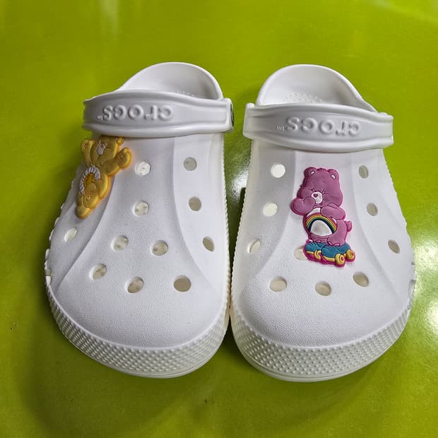 크록스 흰색 샌들 (1429)