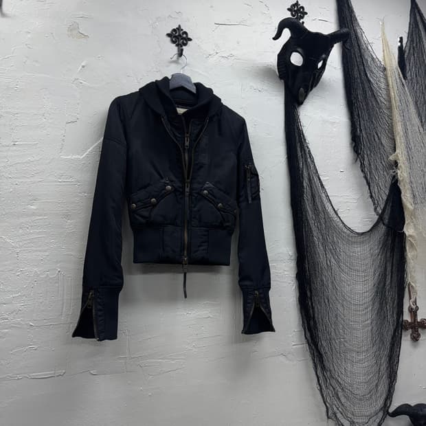 Sly 00s archive military bomber jacket