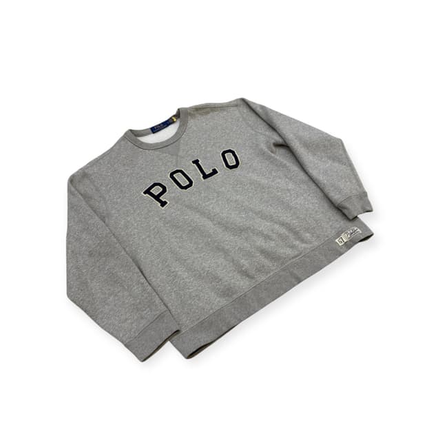 폴로 랄프로렌 크롭 맨투맨