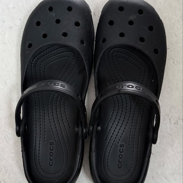 크록스 클래식 발레 250 블랙