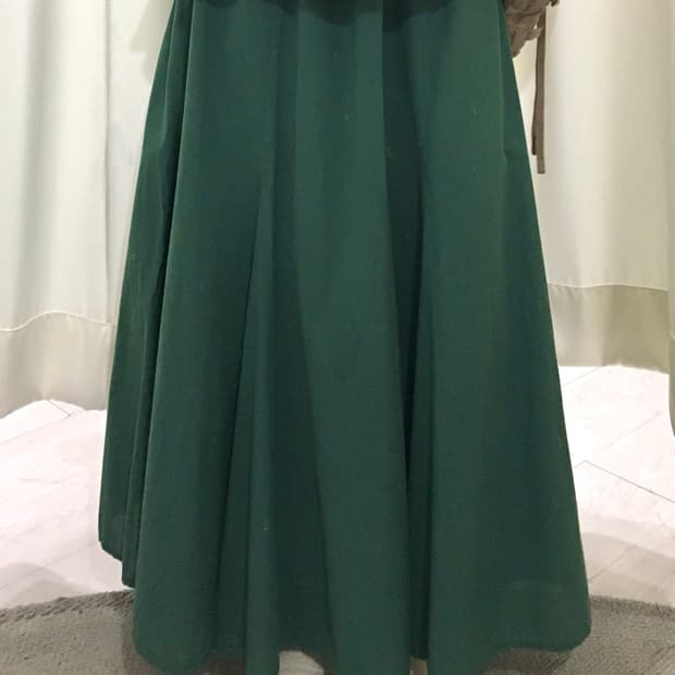 Avocado Maxi Skirt