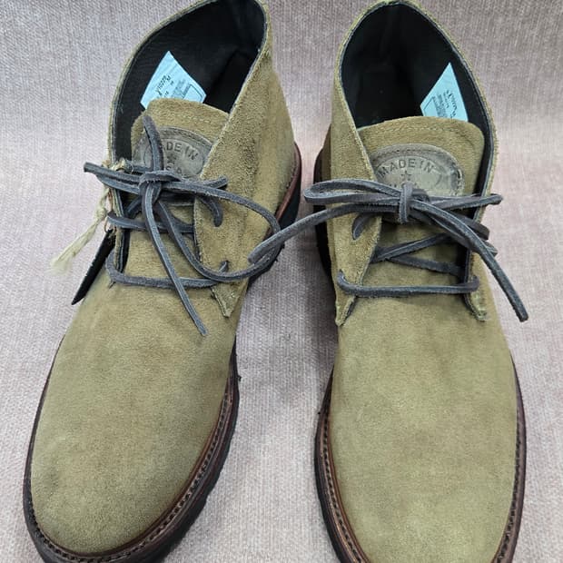 [새상품/USA제조] 빈티지 슈 컴퍼니 스웨이드 데저트 부츠275mm