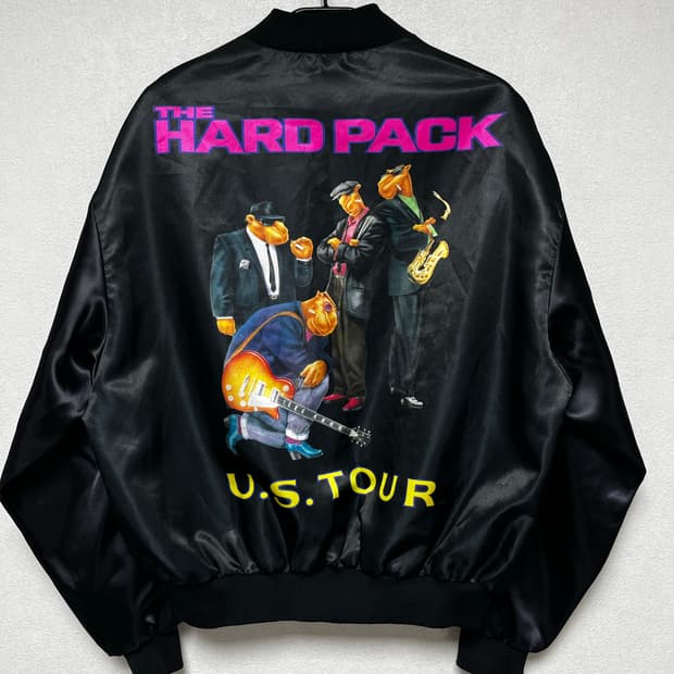 90s 빈티지 카멜 프로모 사틴 자켓 camel