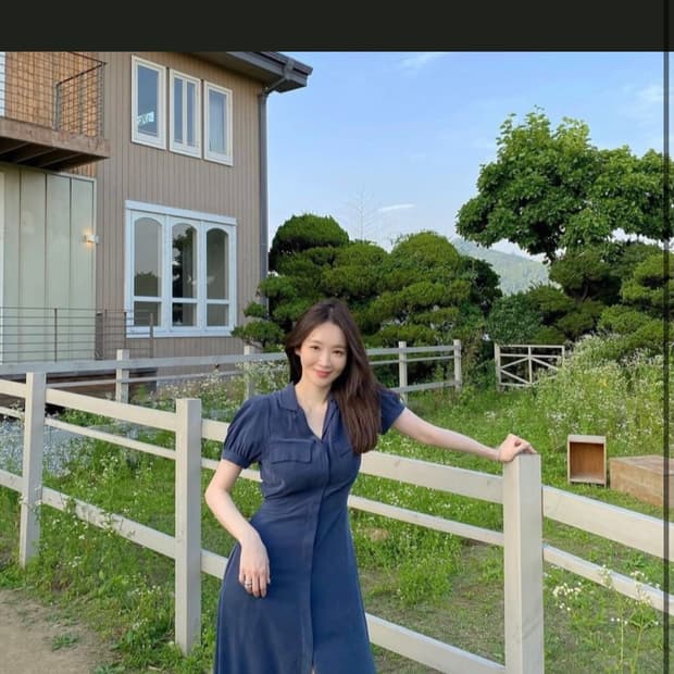 아비에무아 모달 롱 원피스