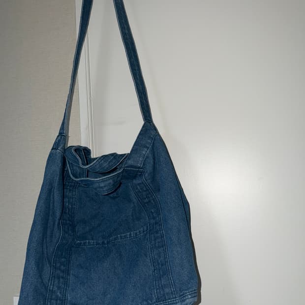 Denim shoulder bag 데님 숄더백