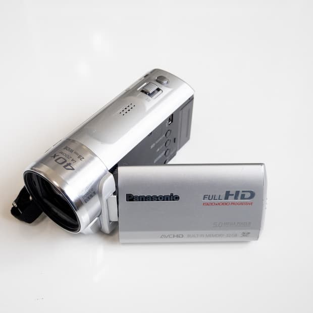 Panasonic HDC-TM85 / 빈티지 디지털 캠코더