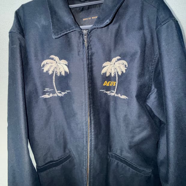 데우스 엑스 마키나 수베니어 자켓 블랙 XL 사이즈