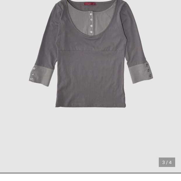 인앤앵하모니 Layered top, taupe