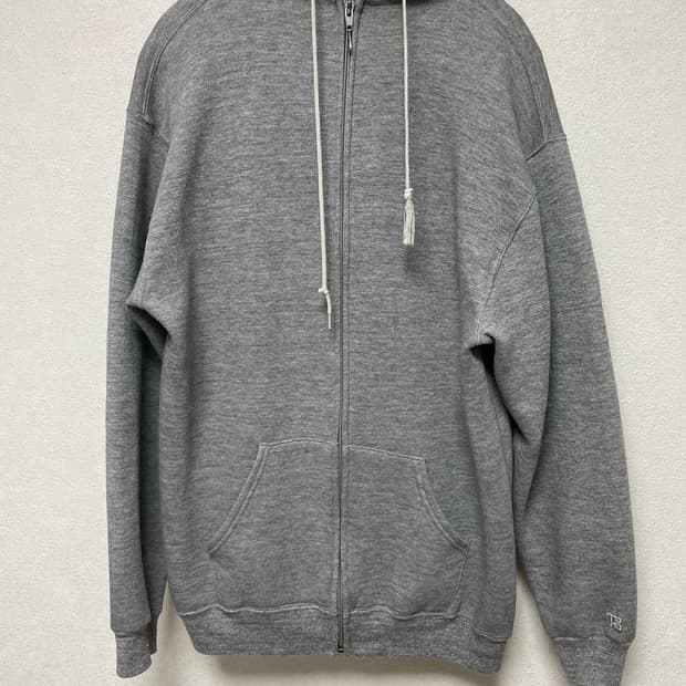 70s russell athletic hoodie zip