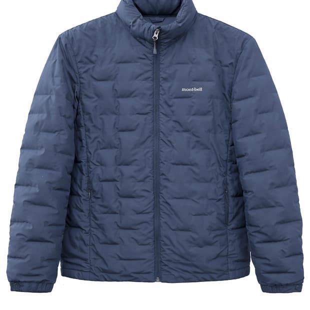 몽벨 구스다운 경량 패딩 네이비 100