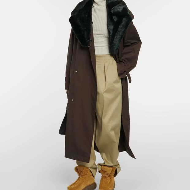 버버리 / 시어링 크리퍼 부츠 / 41