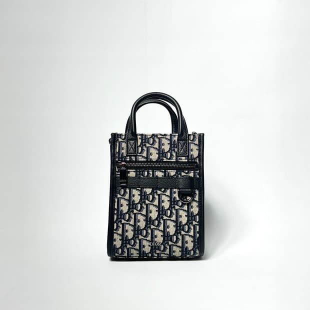 [S+급] 디올 오블리크 사파리 노스 사우스 토트백 크로스백 미니