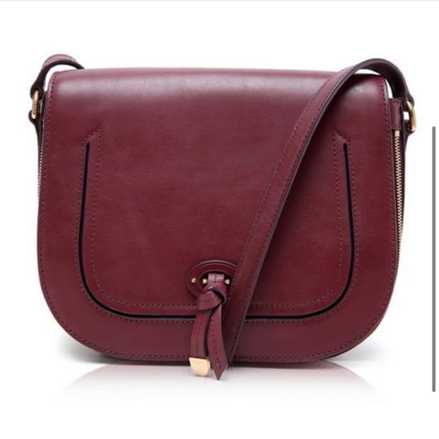 빈폴 와인 보니 미니 크로스백