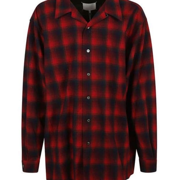 마르지엘라 체크 셔츠 새제품 52