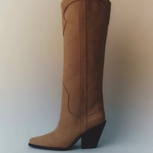 H&M 니하이 카우보이 부츠 36