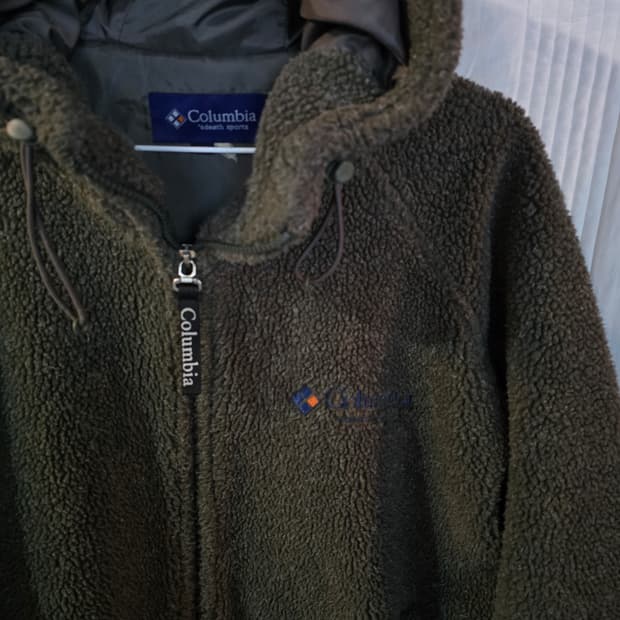 컬럼비아 뽀글이자켓 