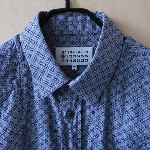 masion margiela panel shirt 46
