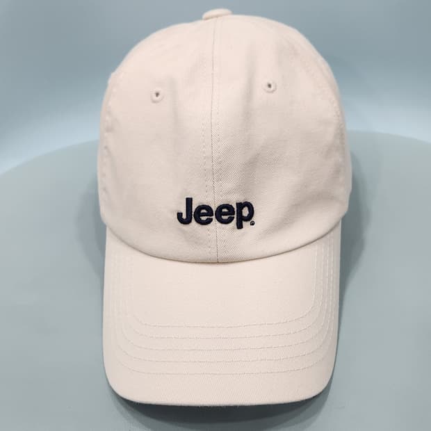 Jeep 지프 볼캡 아이보리색 모자 볼캡 프리사이즈