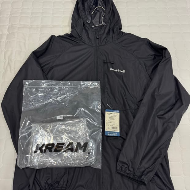 [XL] 몽벨 윈드 블라스트 후드 자켓 블랙