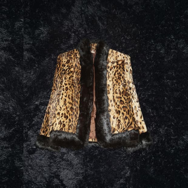 leopard fur jacket 