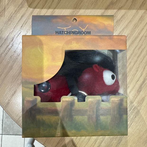 해칭룸 Horse Toy Keyring Dard Red 키링