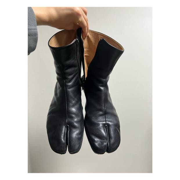 마르지엘라 타비 플랫 부츠