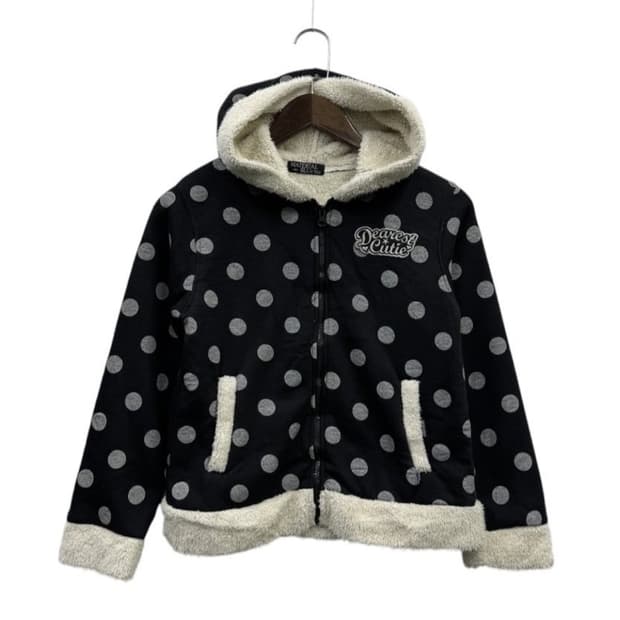 빈티지 헤이세이 갸루 도트무늬 아우터