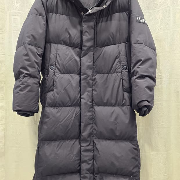 폴햄 알래스카 덕다운 롱패딩 100 블랙