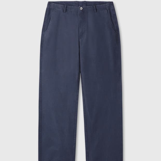 에피센터 Peached oxford work pants