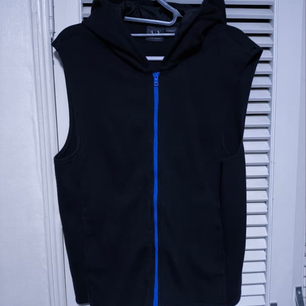 M 알마니 익스체인지 후드 조끼 베스트