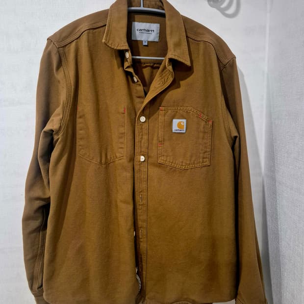 칼하트WIP L/S TONY SHIRT HAMILTON BROWN RI