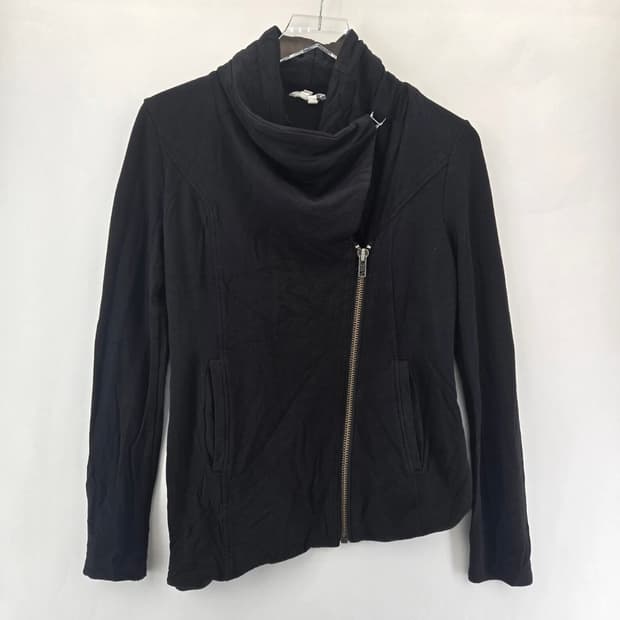 헬무트랭 사선 자켓 블랙