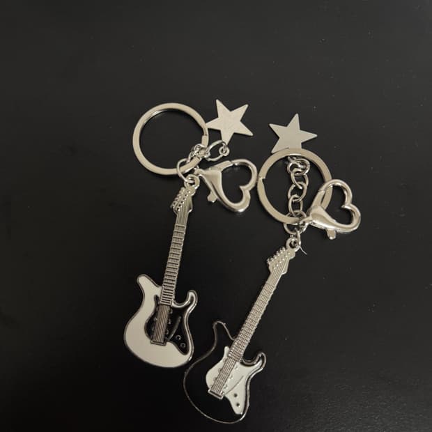 guitar key ring🎸