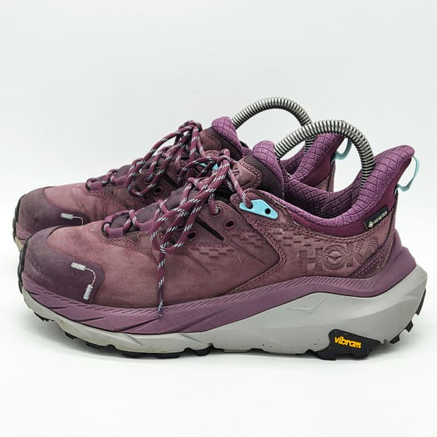 호카 우먼스 카하2 로우 고어텍스 그레이프 와인 (240)