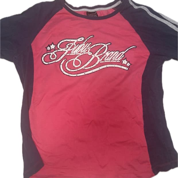 핑크갸루 빈티지 롱슬리브