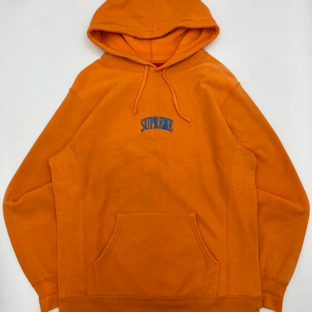 Supreme 슈프림 후드티 오렌지