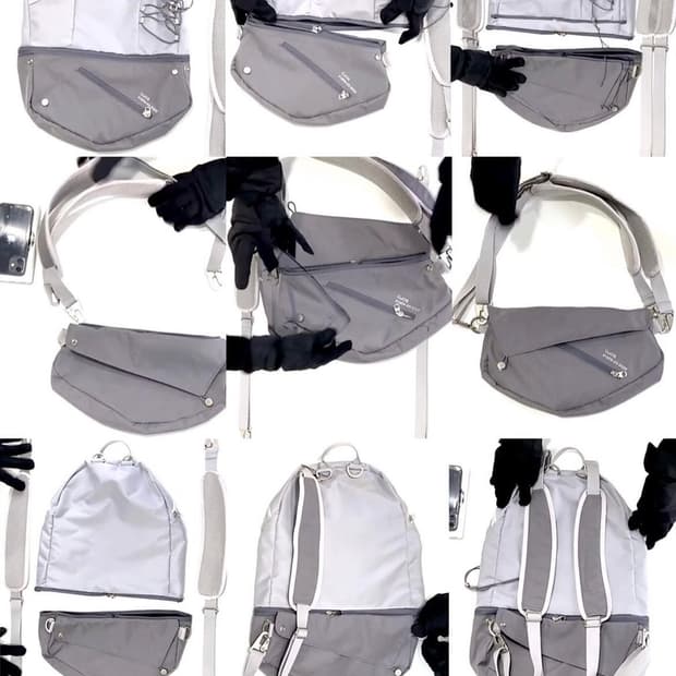 ojos detachable shoulder back오호스 투웨이 백팩 