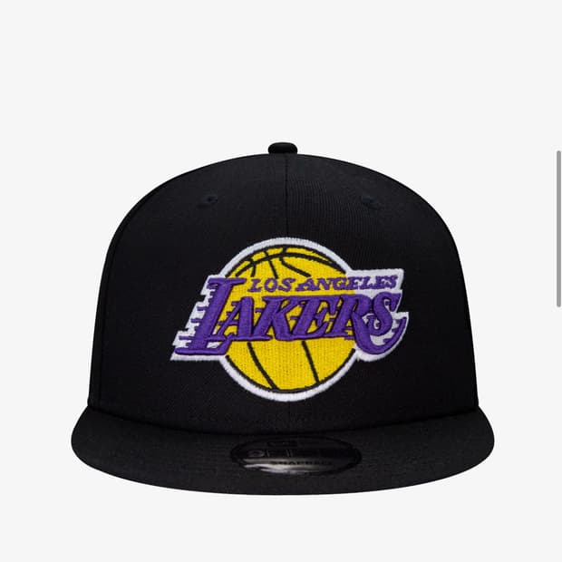 뉴에라 레이커스 베이직 스냅백 블랙