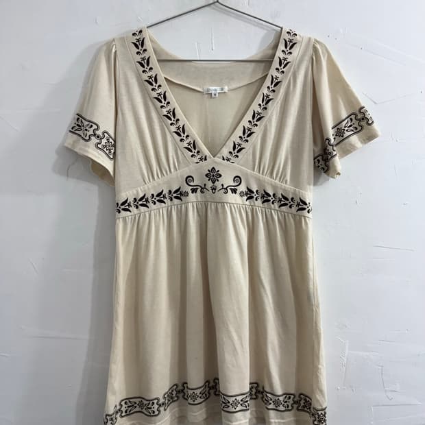cinema club ethnic top