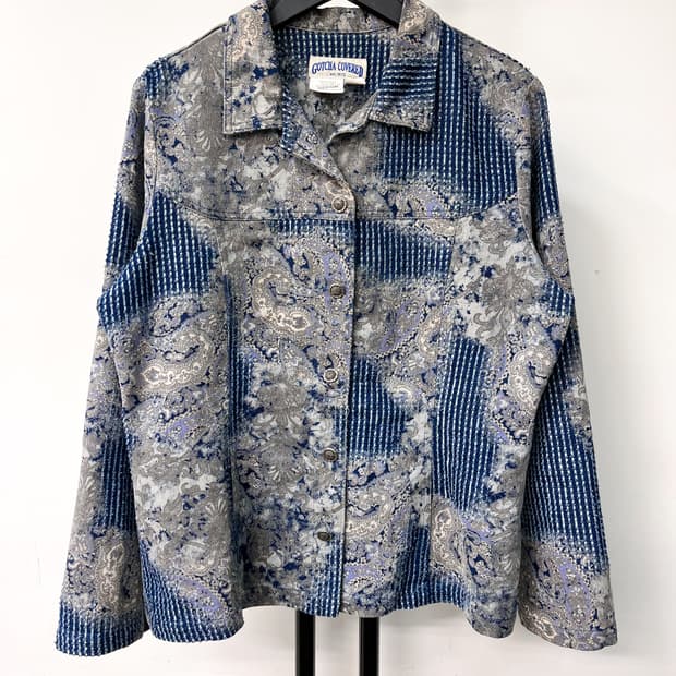 Gotcha Covered 90's U.S.A 자카드 데님 셋업