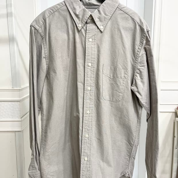 유니클로 옥스포드 버튼다운 셔츠