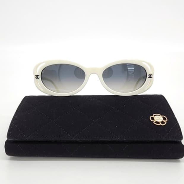 샤넬 로고 선글라스