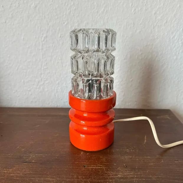 독일)빈티지 오렌지 미드센추리 조명