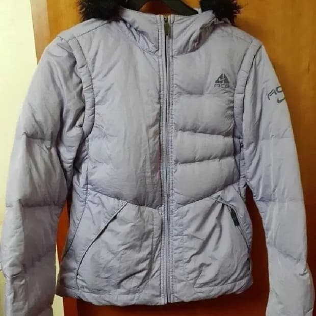 나이키 우먼스 올드스쿨 ACG 구스다운 거위털 패딩 90