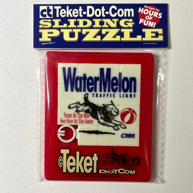 미개봉 테켓 슬라이딩 퍼즐 (비매품)