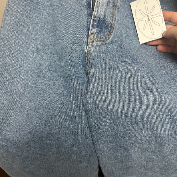 이알티알 데님 라이트 블루 M  새상품